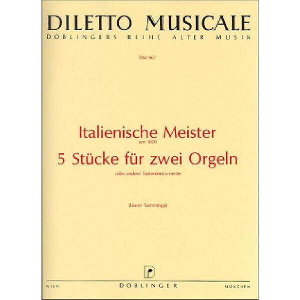5 Stücke für 2 Orgeln