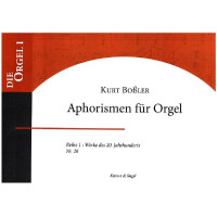 Aphorismen für Orgel