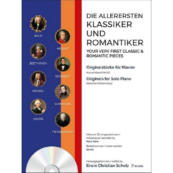 Die allerersten Klassiker und Romantiker (Auswahlband) (+CD)