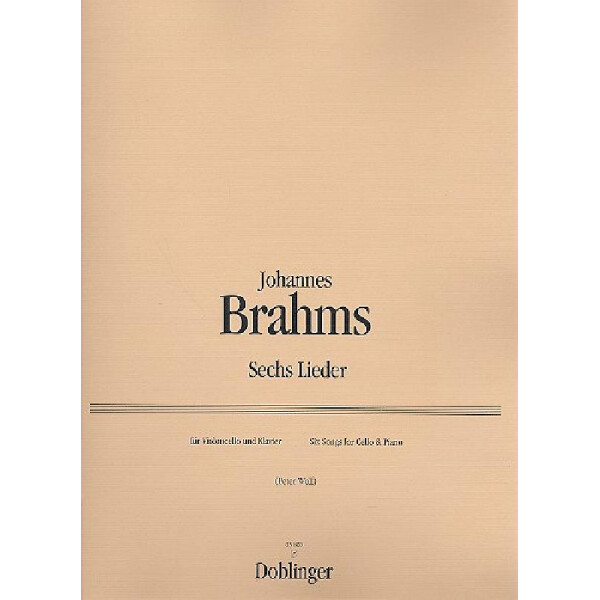 6 Lieder für Violoncello und