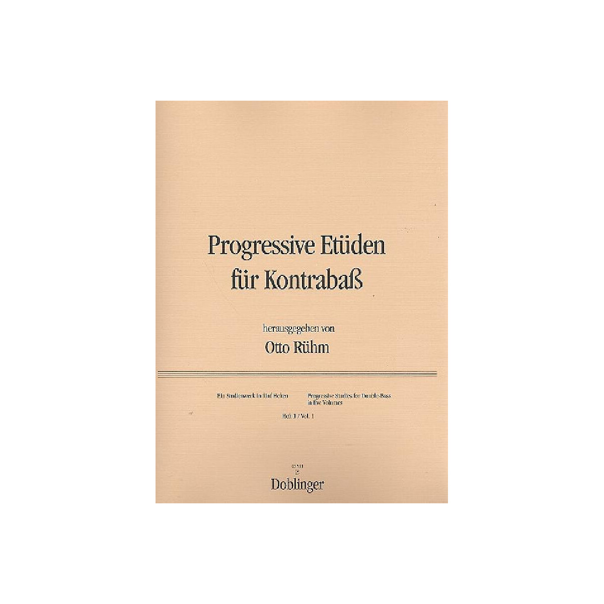 Progressive Etüden Band 1