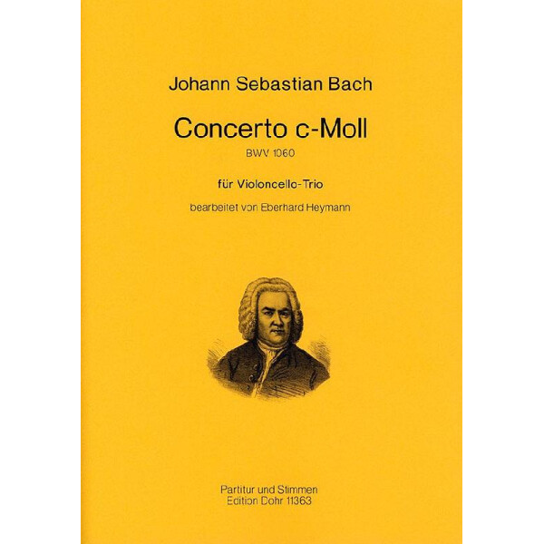 Concerto c-moll BWV1060