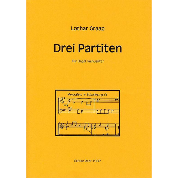 3 Partiten für Orgel (manualiter)