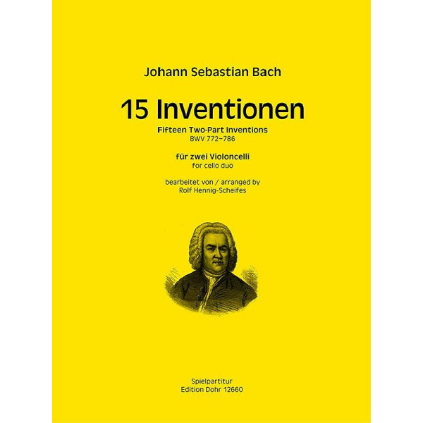 15 Inventionen BWV772-786