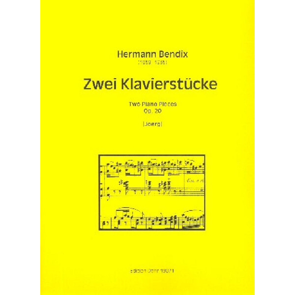 2 Klavierstücke op.20