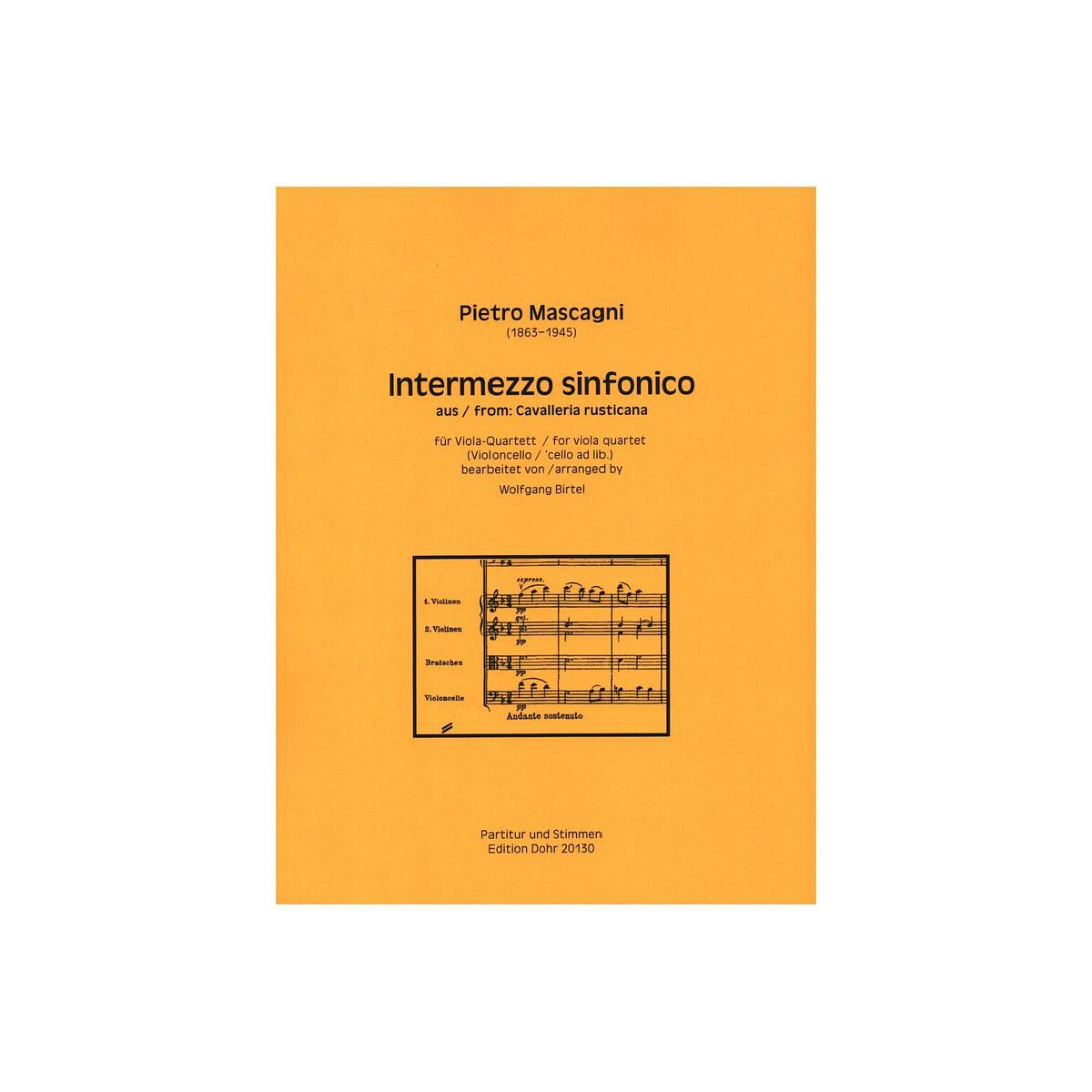 Intermezzo sinfonico aus Cavalleria rusticana