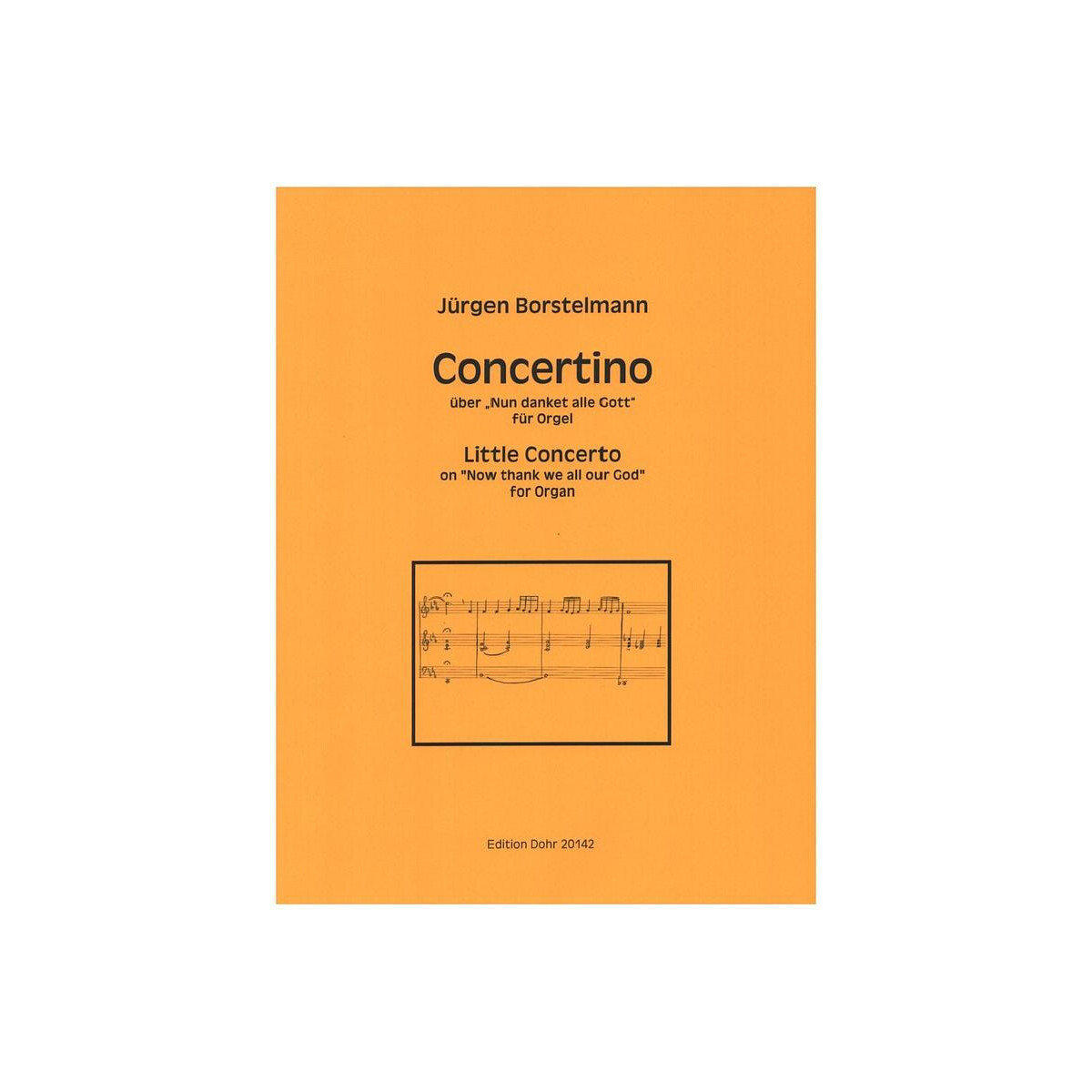 Concertino über Nun danket alle Got box