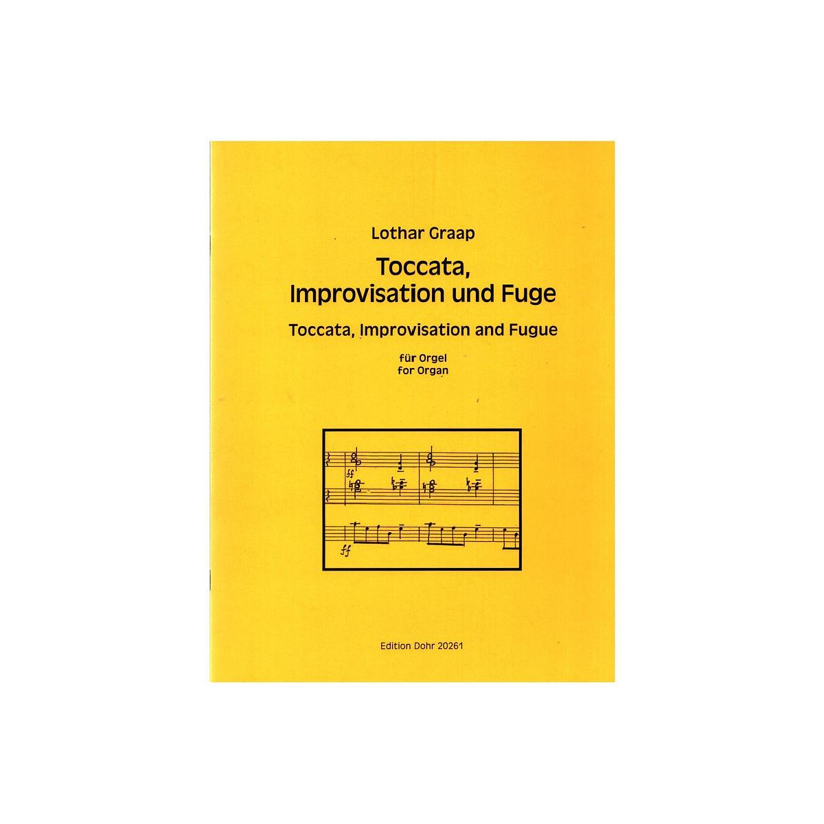 Toccata, Improvisation und Fuge box