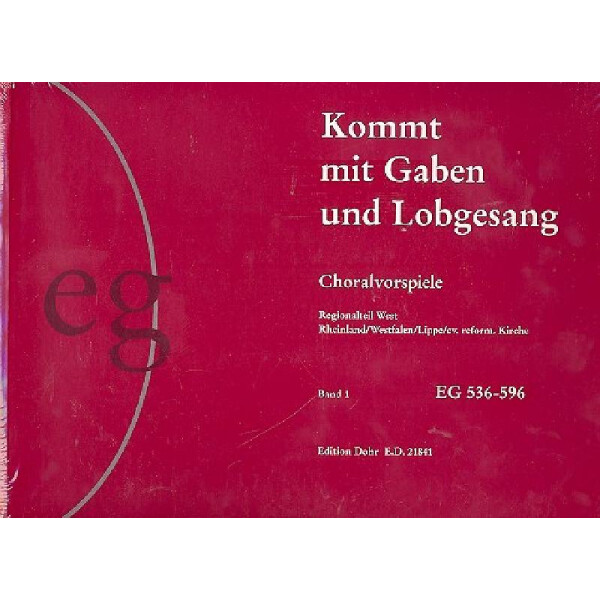 Kommt mit Gaben und Lobgesang