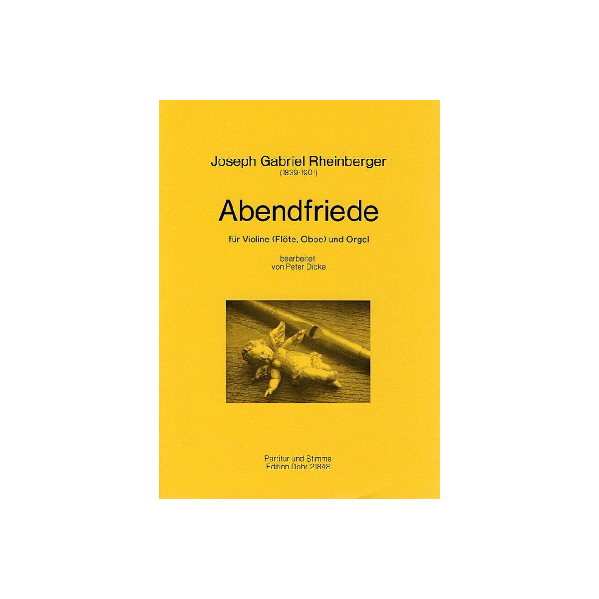 Abendfriede für Violine box