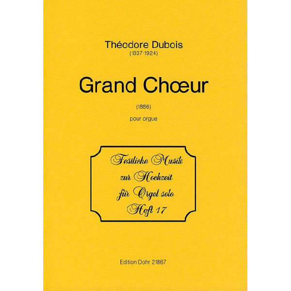 Grand Choeur pour orgue