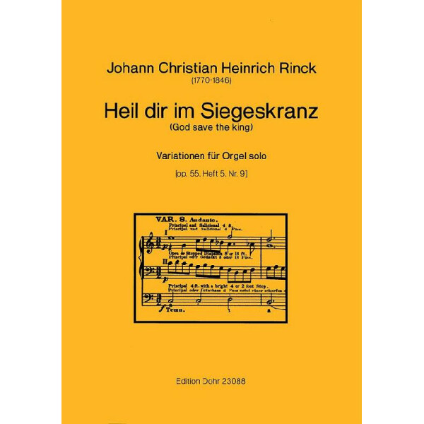 Variationen über Heil dir im Siegeskranz op.55 Band 5 Nr.9