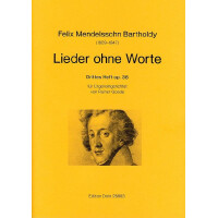Lieder ohne Worte Band 3 op.38