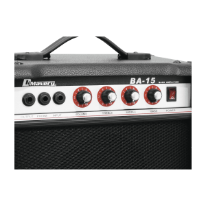 Dimavery BA-15 bass amplifier 15W sw