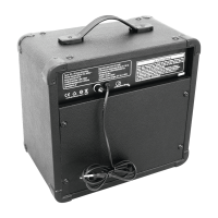 Dimavery BA-15 bass amplifier 15W sw