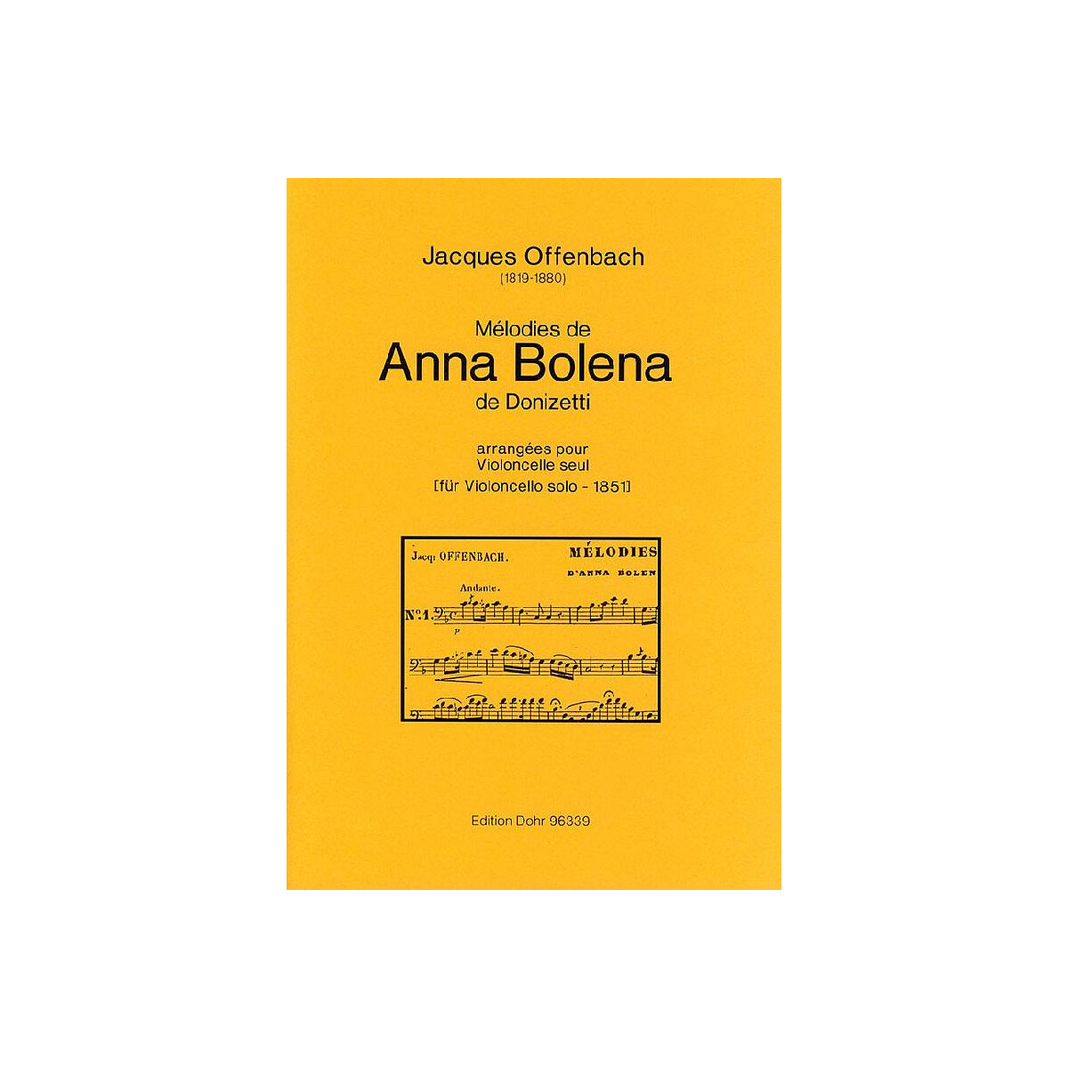 M&eacute;lodies de Anna Bolena
