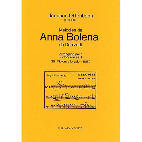 Mélodies de Anna Bolena