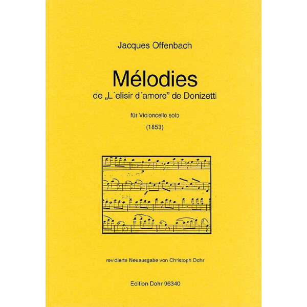 Mélodies de Lelisir damore de