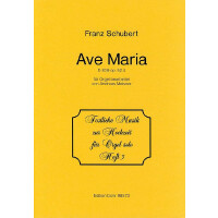 Ave Maria D839 op.52,4 für Orgel