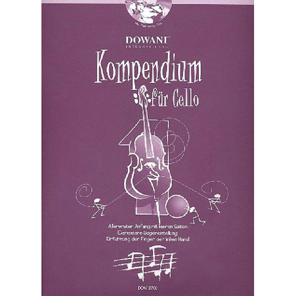 Kompendium für Cello Band 1 (+CD)