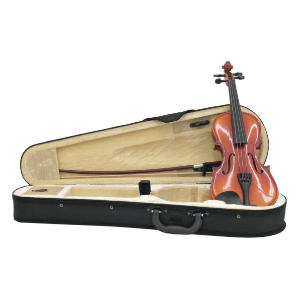 Dimavery Violine 1/8 mit Bogen, im Case