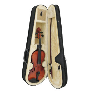 Dimavery Violine 1/8 mit Bogen, im Case