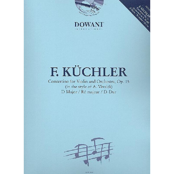Concertino D-Dur op.15 (+CD)