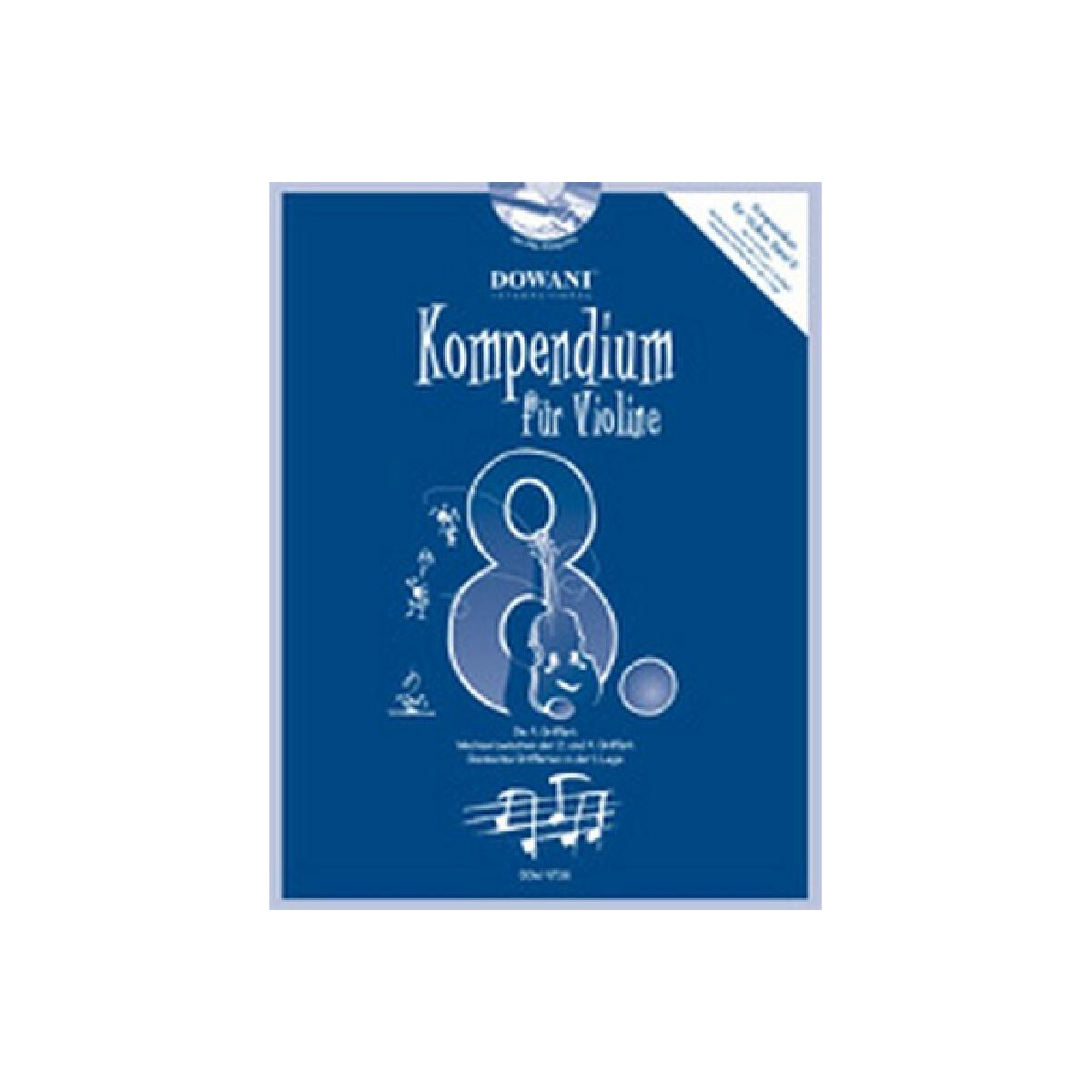 Kompendium für Violine Band 8 (+CD)