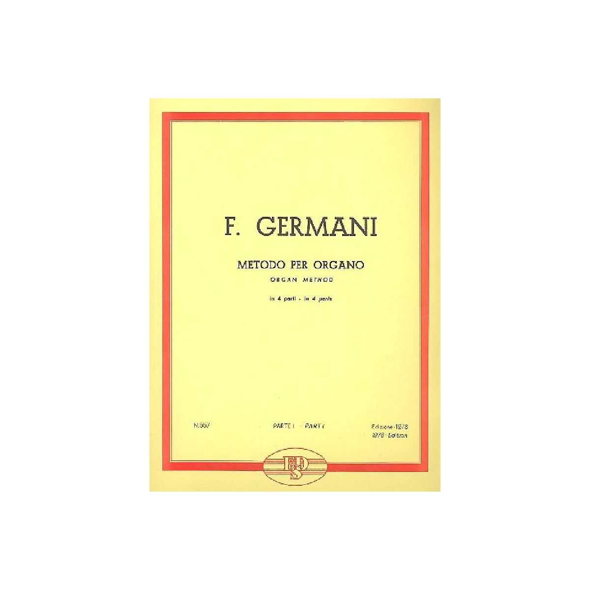 Metodo per organo vol.1 box