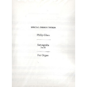 Satyagraha Act 3 - Conclusion for organ