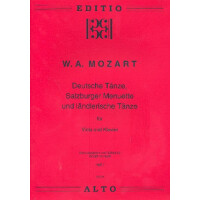 Deutsche Tänze, Salzburger Menuette und ländlerische Tänze Band 1