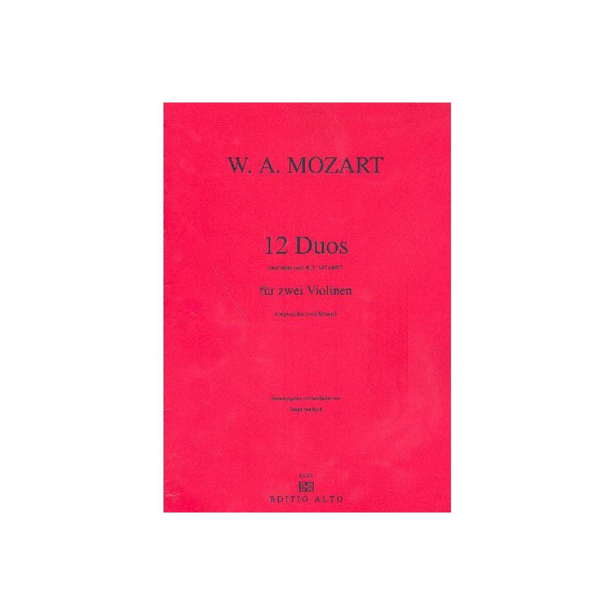 12 Duos nach KV487 (KV496a) box