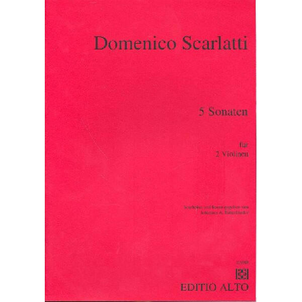 5 Sonaten für 2 Violinen