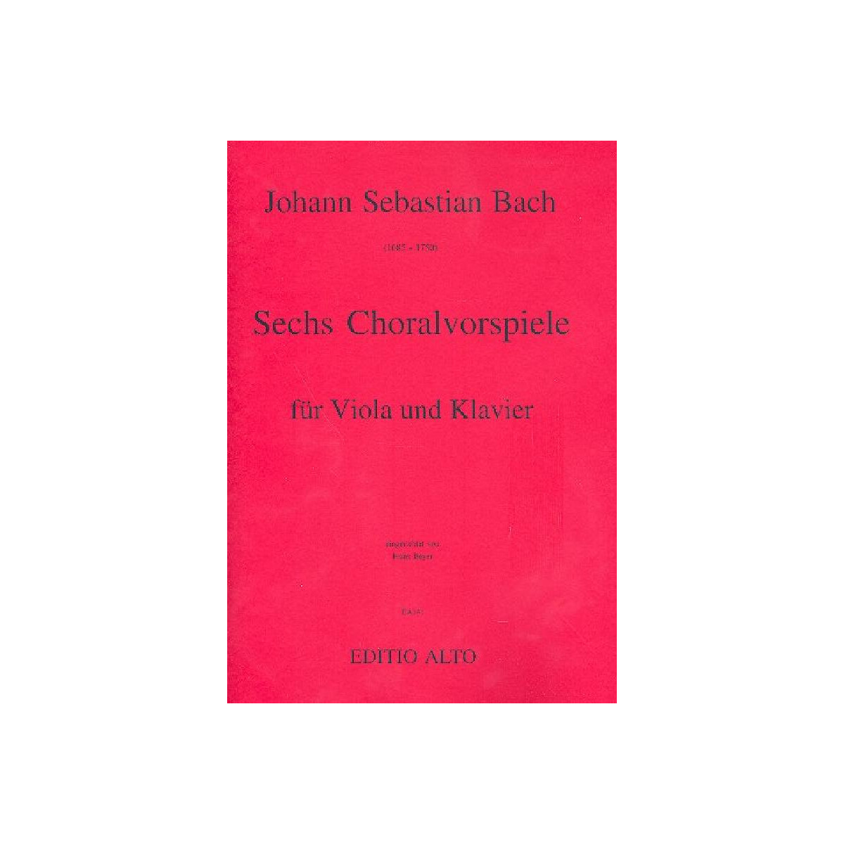 6 Choralvorspiele für