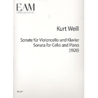 Sonata for cello and piano