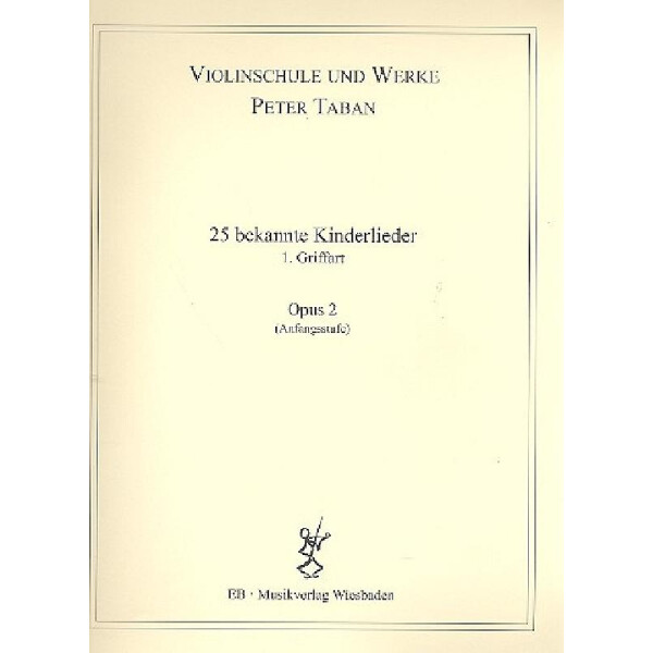 Schule op.2 - 25 bekannte Kinderlieder
