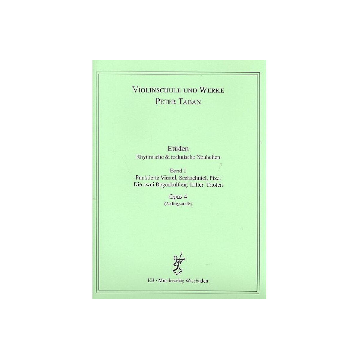 Schule op.4 - Etüden Band 1 für Violine