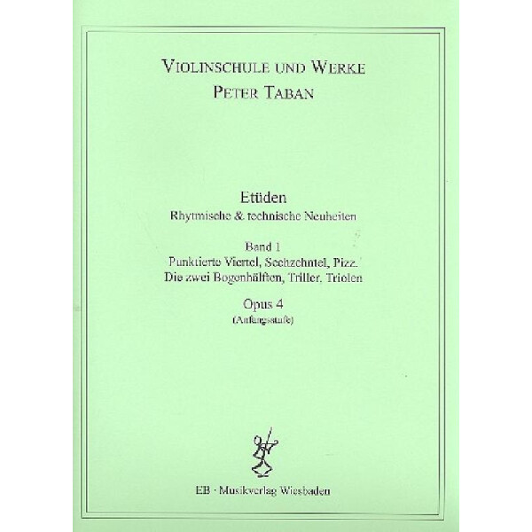 Schule op.4 - Etüden Band 1 für Violine