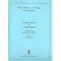 Schule op.4 - 13 Capricen und