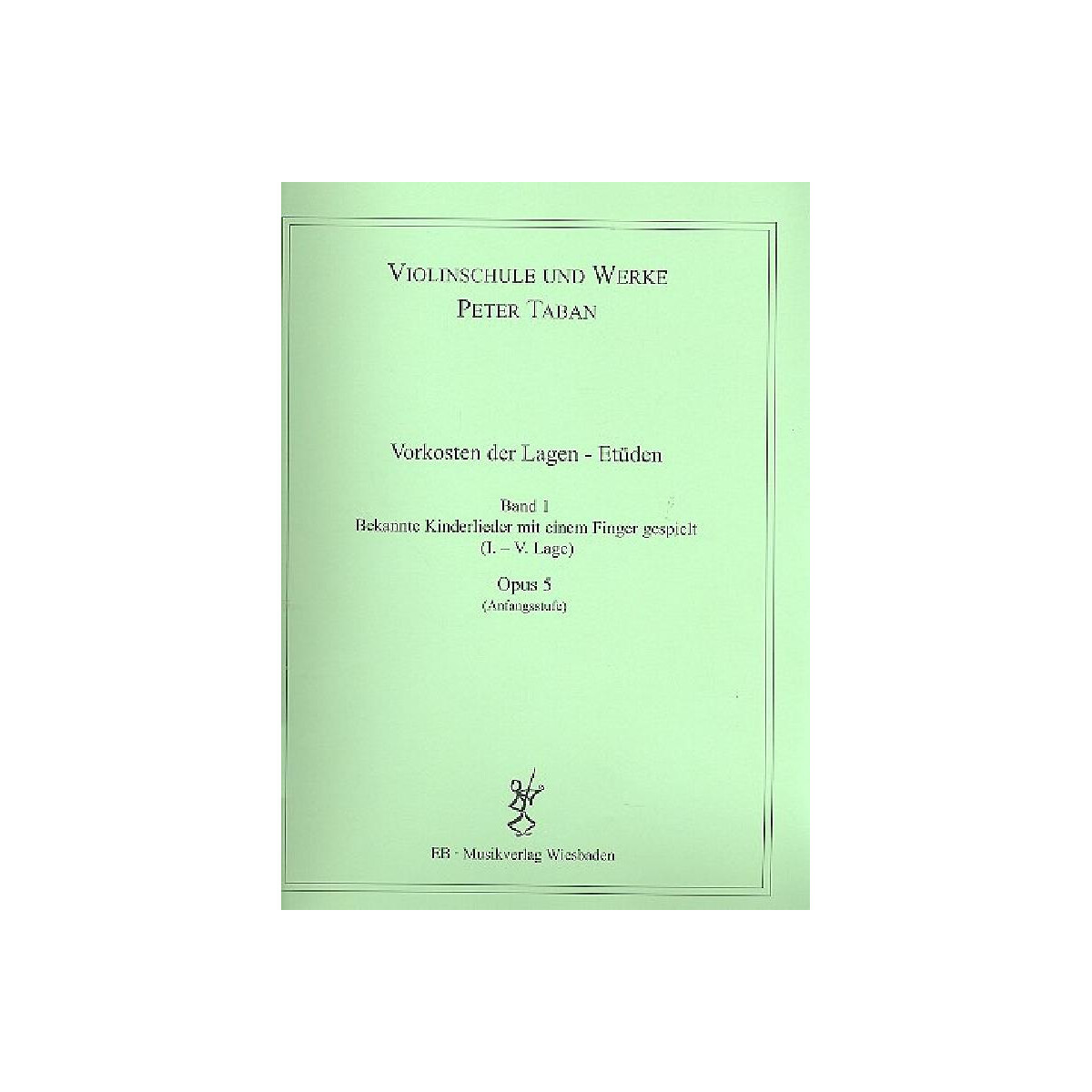 Schule op.5 - Vorkosten der Lagen - box