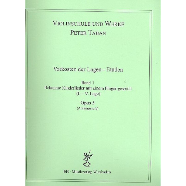 Schule op.5 - Vorkosten der Lagen -