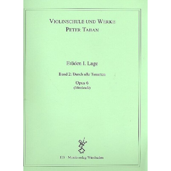 Schule op.6 - Etüden Band 2 für Violine