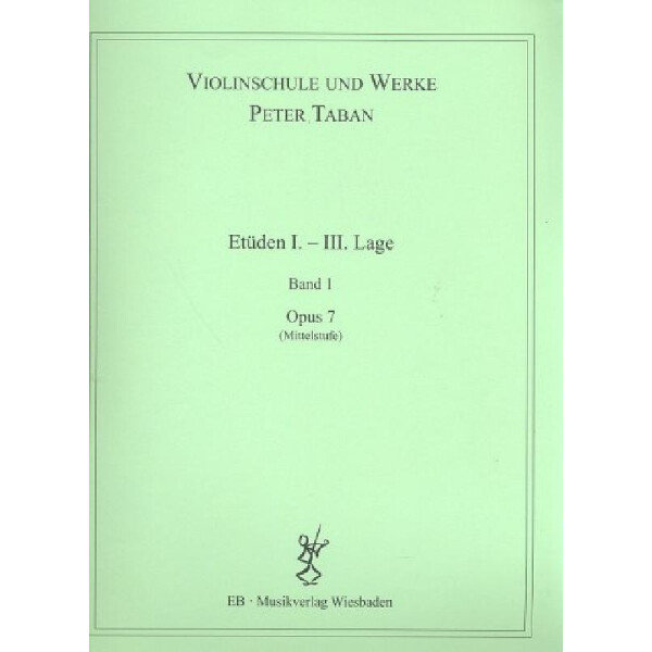 Schule op.7 - Etüden Band 1 für Violine