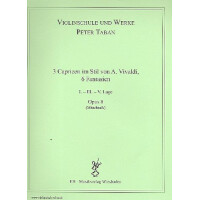 Schule op.7 - 6 Capricen und