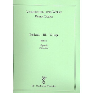 Schule op.8 - Etüden Band 1 für Violine