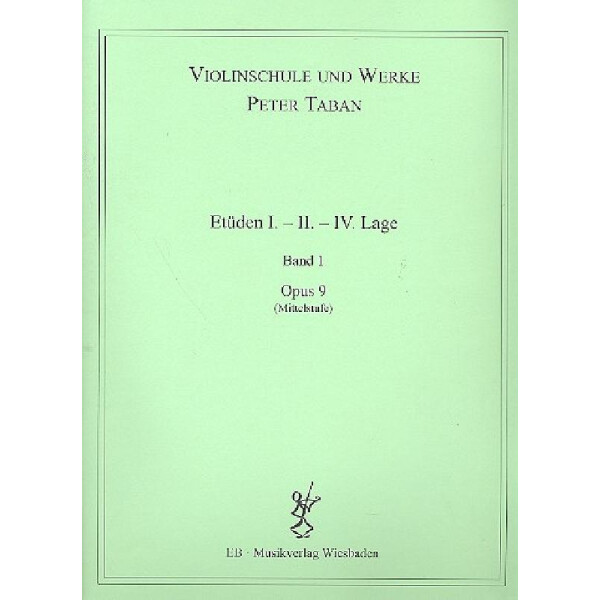 Schule op.9 - Etüden Band 1 für Violine