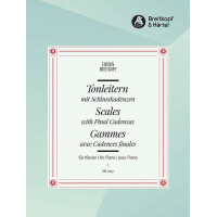 Tonleitern mit Schlusskadenz