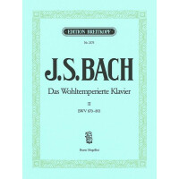Das Wohltemperierte Klavier Teil 2 BWV870-893