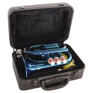 Dimavery TP-300 Bb-Taschentrompete, blau