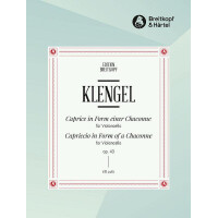 Caprice in Form einer Chaconne unter freier Benutzung eines Themas